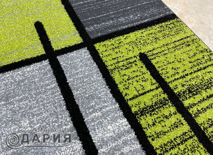 Тъкан килим MAGNOLIA 704 l.grey/green